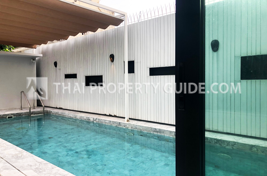 House with Shared Pool for rent in Ramkhamhaeng